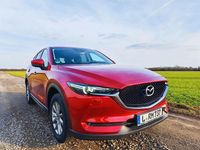 Gebraucht Mazda CX-5 Exclusive-Line 150 PS (110 kW) 2017 Rot SUV