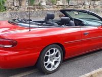 gebraucht Chrysler Sebring Cabriolet 2.5 LX, rot