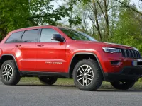 Gebraucht Jeep Grand Cherokee Trailhawk 250 PS (183 kW) 2017 Rot SUV