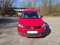 Gebraucht VW Caddy Maxi 105 PS (77 kW) 2013 Rot Van / Kleinbus