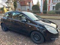 Gebraucht Opel Corsa Edition 90 PS (66 kW) 2009 Schwarz Kleinwagen