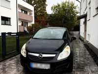 Gebraucht Opel Corsa Eco 2009 Schwarz Kleinwagen