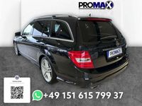 gebraucht Mercedes C200 T CDI AMG Line Schiebedach Automatik AHK