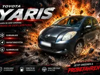 Gebraucht Toyota Yaris 87 PS (63 kW) 2008 Grau Kleinwagen