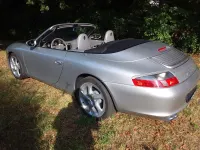 Gebraucht Porsche 911 Carrera 4 Cabriolet 320 PS (235 kW) 2003 Silber Cabrio