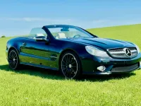 Gebraucht Mercedes SL350 AMG 315 PS (231 kW) 2008 Schwarz Cabrio