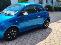 Gebraucht Fiat 500 Mirror 69 PS (50 kW) 2017 Blau Kleinwagen