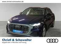 Gebraucht Audi Q8 S-Line 286 PS (210 kW) 2022 Navarrablau metallic SUV