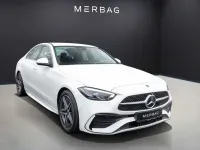 Gebraucht Mercedes C180 AMG line 170 PS (125 kW) 2025 Unilack polarweiß Limousine