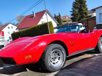 Second-hand Corvette C3 198 CP (145 kW) 1974 Roșu Cabrio