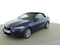 Gebraucht BMW 218 Basis 136 PS (100 kW) 2016 Blau Cabrio