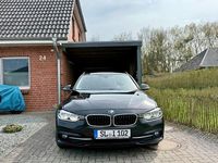 Usata BMW 318 150 CV (110 kW) 2017 Nero Station wagon