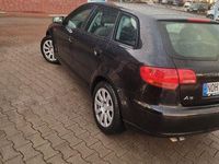 Gebraucht Audi A3 Attraction 140 PS (102 kW) 2007 Schwarz Kleinwagen