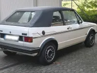 Gebraucht VW Golf Cabriolet Design 90 PS (66 kW) 1987 Weiß Cabrio