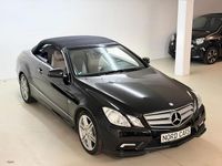Gebraucht Mercedes E200 AMG line 184 PS (135 kW) 2010 Schwarz Cabrio
