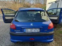 Gebraucht Peugeot 206 65 PS (47 kW) 2005 Blau Kleinwagen