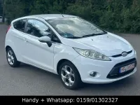 Gebraucht Ford Fiesta Titanium 82 PS (60 kW) 2009 Weiß Kleinwagen