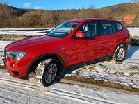 Gebraucht BMW X3 Advantage 184 PS (135 kW) 2017 Rot SUV
