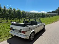 Gebraucht VW Golf Cabriolet 95 PS (69 kW) 1986 Weiß Cabrio