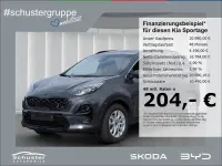 Gebraucht Kia Sportage 136 PS (100 kW) 2021 H8g) pentametal met. (grau SUV
