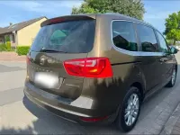 Gebraucht Seat Alhambra 150 PS (110 kW) 2010 Braun Van / Kleinbus