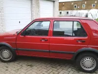 Gebraucht VW Golf II 55 PS (40 kW) 1990 Rot Kleinwagen