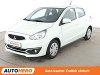 Gebraucht Mitsubishi Space Star Basis 71 PS (52 kW) 2019 Weiß Kleinwagen