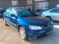 Gebraucht Opel Astra 125 PS (91 kW) 2003 Blau Limousine