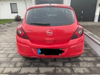 Gebraucht Opel Corsa Color Edition 87 PS (63 kW) 2010 Rot Kleinwagen