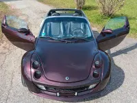 Używany Smart Roadster Brabus 117 KM (86 kW) 2004 Czerwony Kabriolet