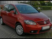 Gebraucht VW Golf VI 105 PS (77 kW) 2008 Rot Kleinwagen