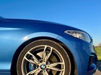 Second-hand BMW 220 Performance 184 CP (135 kW) 2014 Albastru Coupe
