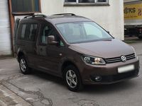 Gebraucht VW Caddy 102 PS (75 kW) 2011 Braun Van / Kleinbus