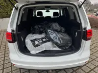 Gebraucht VW Sharan Comfortline 150 PS (110 kW) 2019 Weiß Van / Kleinbus
