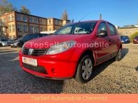 Gebraucht Dacia Sandero Ambiance 75 PS (55 kW) 2009 Rot Kleinwagen