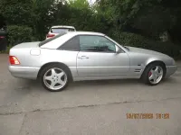 Gebraucht Mercedes SL320 224 PS (164 kW) 1999 Silber Cabrio
