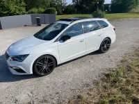 Gebraucht Seat Leon ST 4Drive 300 PS (220 kW) 2020 Weiß Kombi