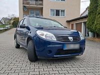 Gebraucht Dacia Sandero 84 PS (61 kW) 2009 Blau Kleinwagen