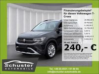 Gebraucht VW T-Cross Goal 95 PS (69 kW) 2025 Schwarz SUV