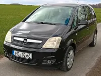Gebraucht Opel Meriva 105 PS (77 kW) 2007 Schwarz Van / Kleinbus