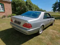 Gebraucht Mercedes CL500 1995 Silber Coupé