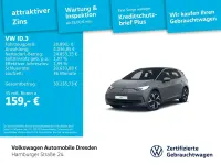 Gebraucht VW ID.3 Pro 150 kW (204 PS) 2024 Mondsteingrau/schwarz Kleinwagen