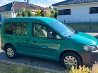 Gebraucht VW Caddy 75 PS (55 kW) 2012 Grün Van / Kleinbus