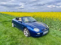 Gebraucht MG F 120 PS (88 kW) 2000 Blau Cabrio