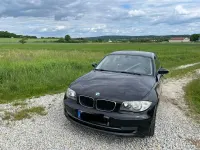 Gebraucht BMW 116 122 PS (89 kW) 2008 Schwarz Kleinwagen