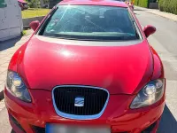 Gebraucht Seat Leon 2010 Rot Kleinwagen
