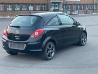 Gebraucht Opel Corsa 34 PS (25 kW) 2008 Schwarz Kleinwagen