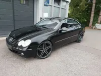 Gebraucht Mercedes CLK320 Avantgarde 218 PS (160 kW) 2002 Schwarz Coupé