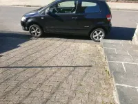 Gebraucht VW Fox 75 PS (55 kW) 2009 Schwarz Kleinwagen