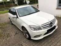 Gebraucht Mercedes C350 AMG line 231 PS (169 kW) 2010 Weiß Kombi